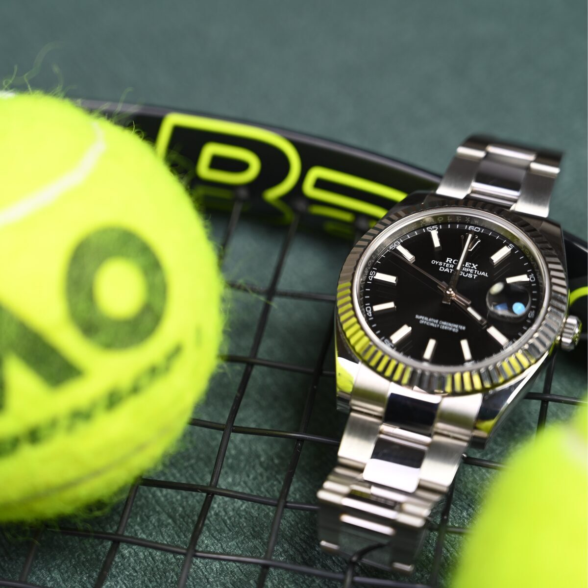 Rolex Datejust Stahl Schwarz