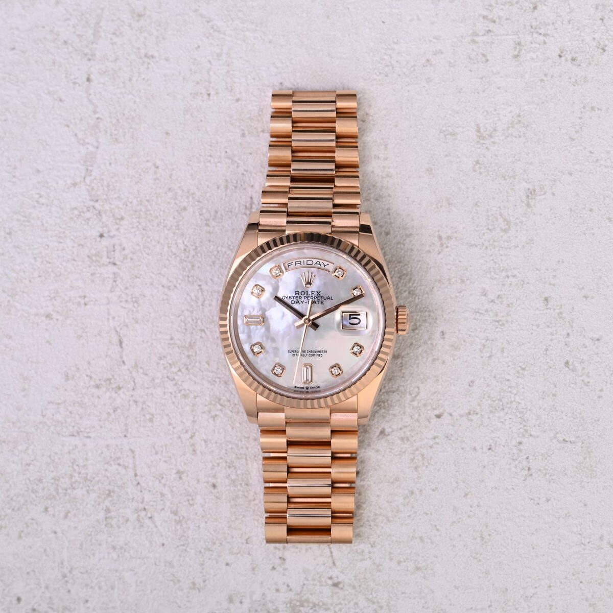 Rolex Day-Date Perlmutt